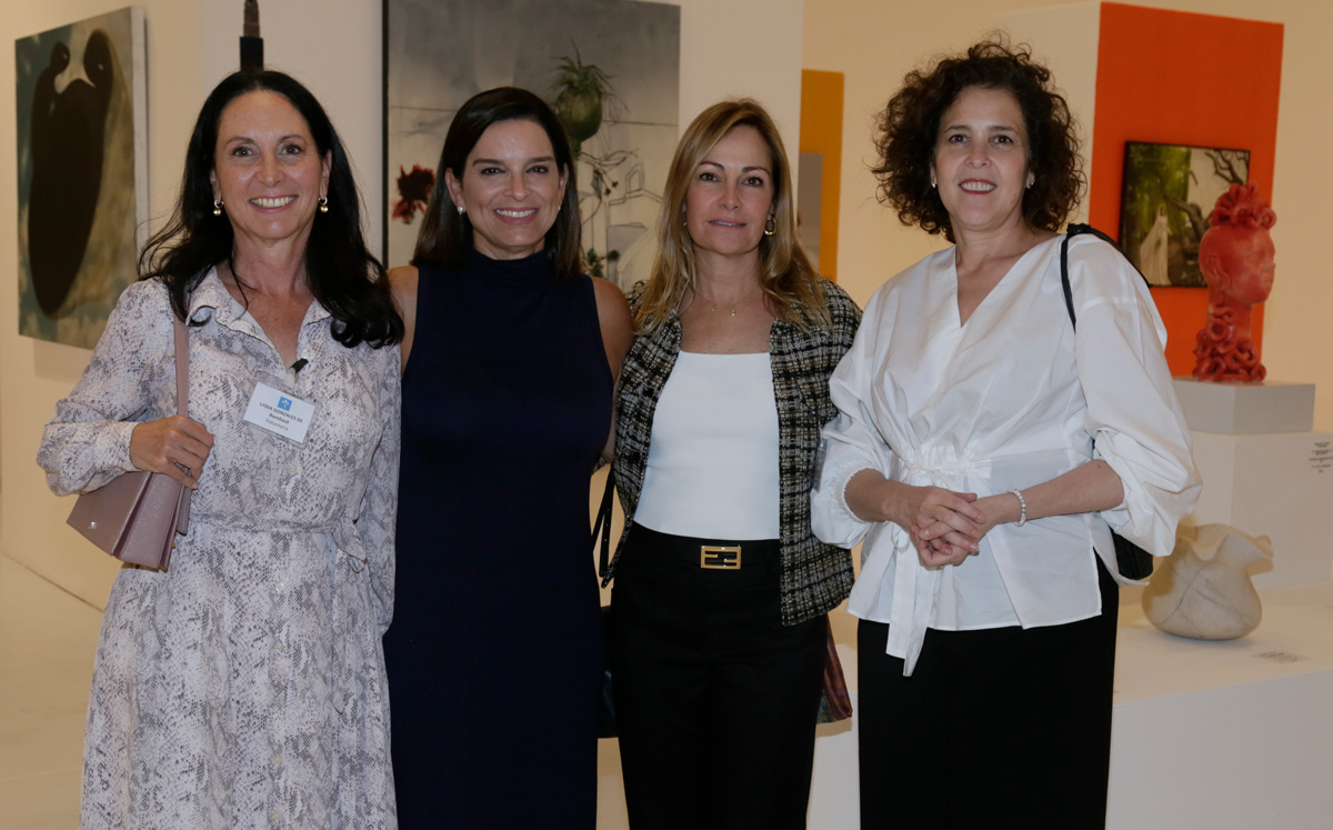 Lydia González Rumbaud, Zandra Gámez de Meuchi, Yolanda Torres de Martínez y  Alicia Santos / Foto: Omar Valdez
