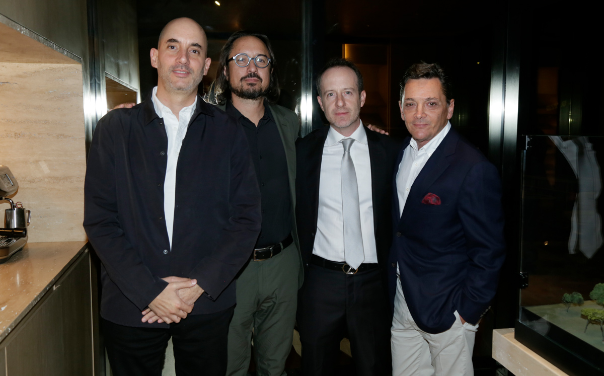 Manuel Cervantes, Javier Sánchez, Hussam Elbahara y Eduardo Garza Rivapalacio / Foto: Omar Valdez