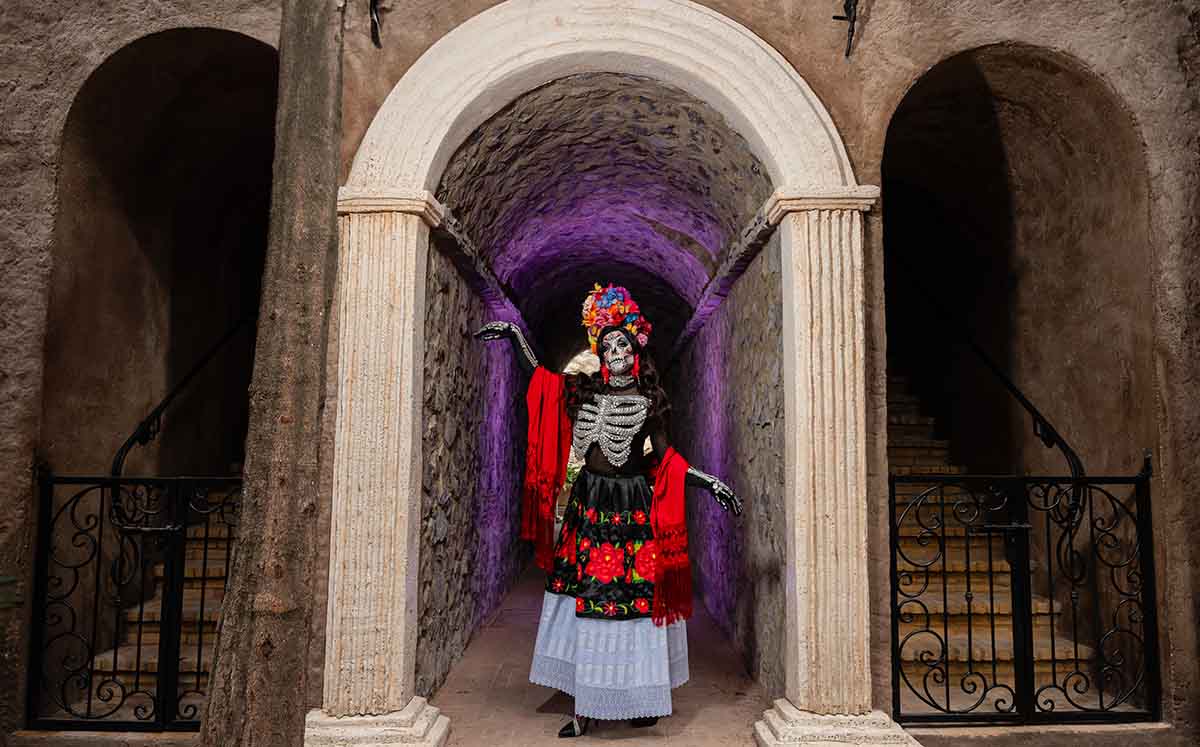 “La muerte es una de las palabras más significativas y simbólicas para la cultura mexicana”. Cecy Rendón. (Fotos: @holasoydavo)