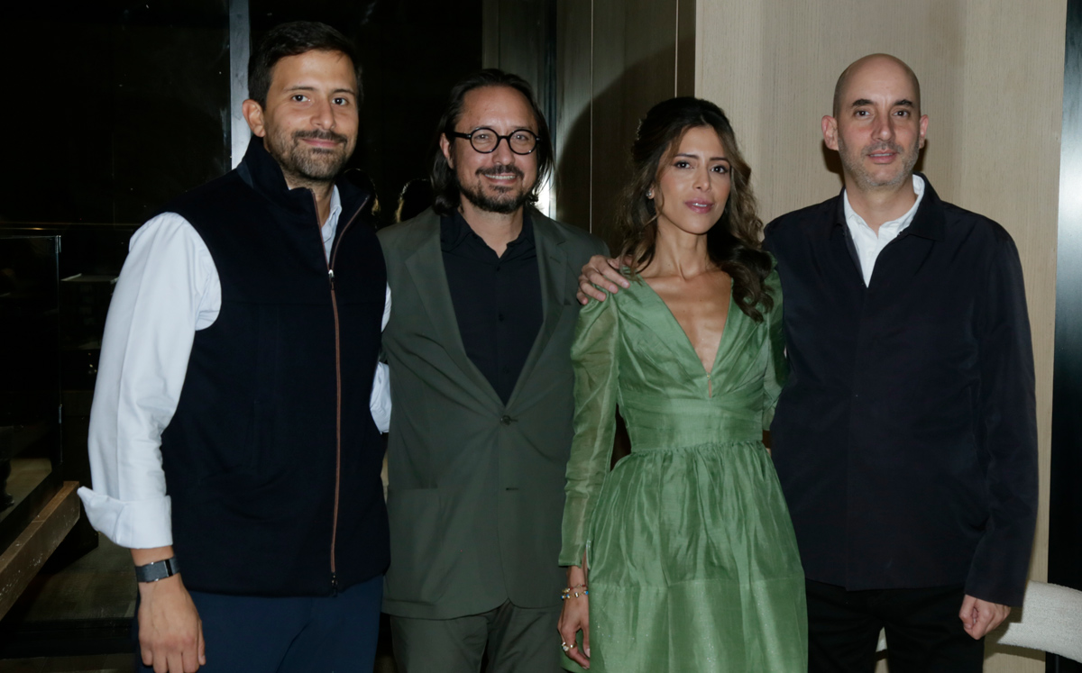 Patricio Martínez, Javier Sánchez, Maya Daniela Martínez y Manuel Cervantes / Foto: Omar Valdez