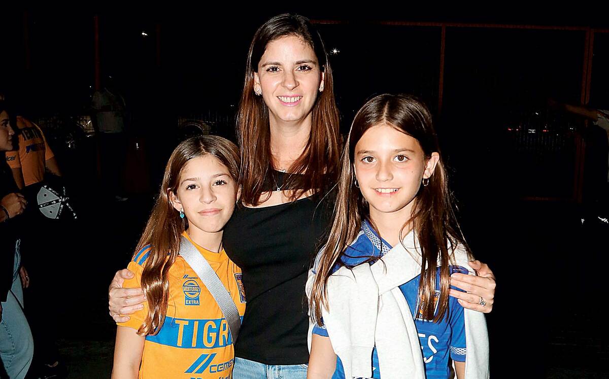 Paulina Treviño, Daniela González y Catalina del Valle