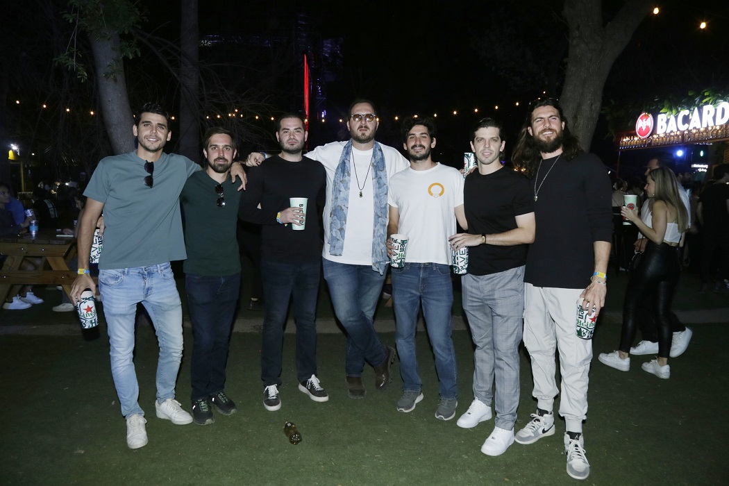 Diego Martínez, Daniel García, Diego De Silva Alejandro Guajardo, Chum Torres, Bernardo Martínez y Manuel Kalionchis. (Cortesía)