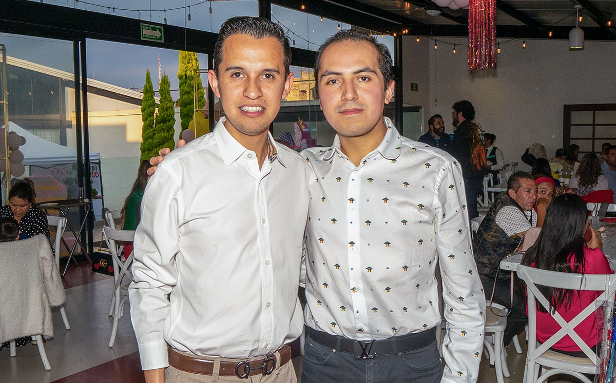 Osvaldo López e Ilan Munguía