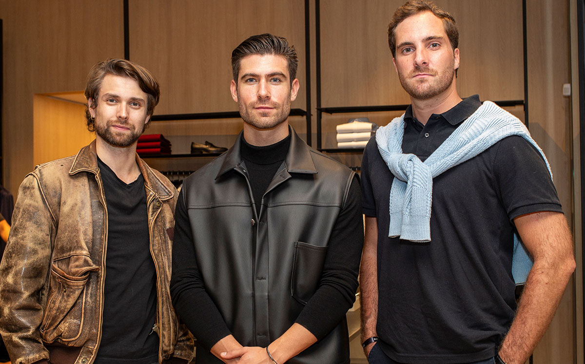 Pablo Alarson, Pedro Silvente y Teo Izquierdo