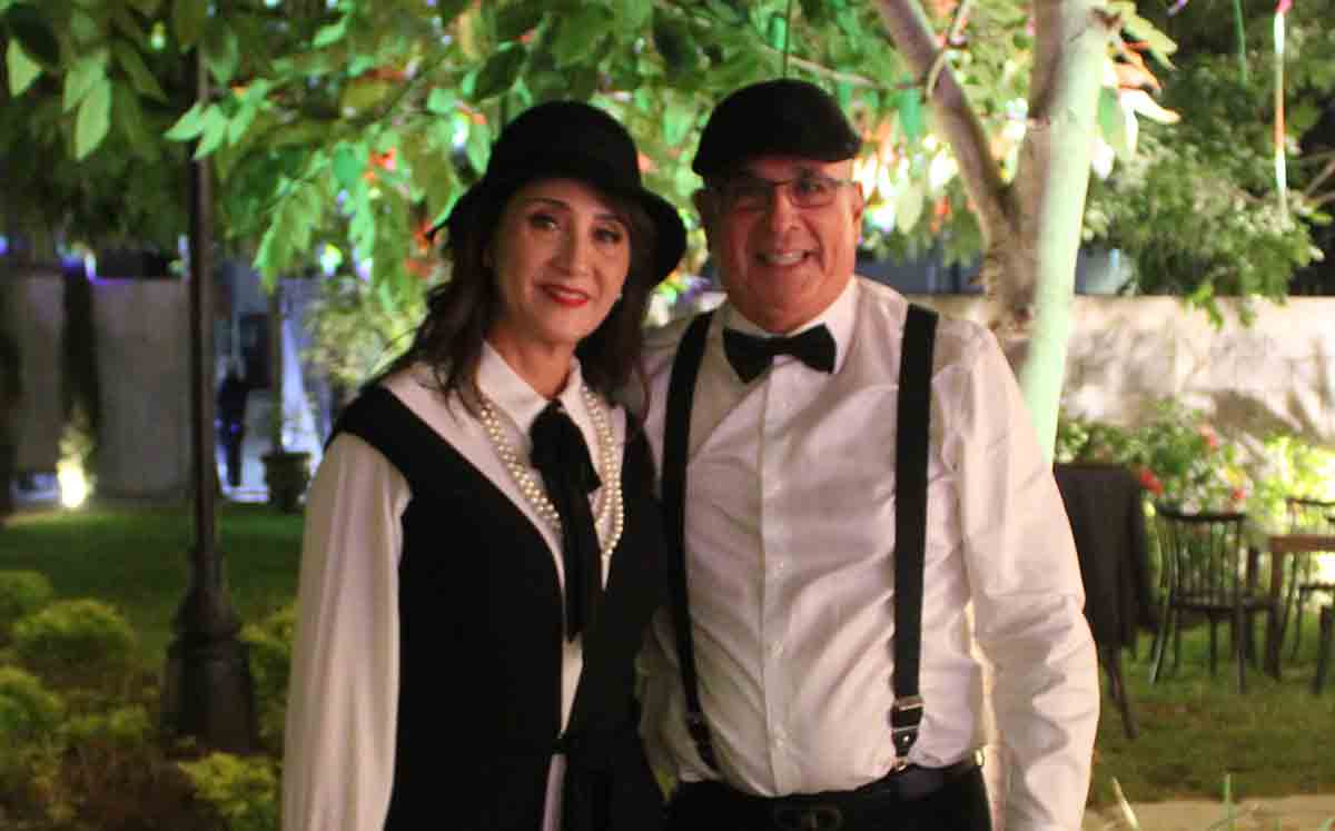 LUPITA DE DELGADO Y JORGE DELGADO nos ganaron con sus outfits