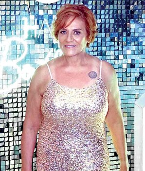 ALICIA PÉREZ la querida festejada