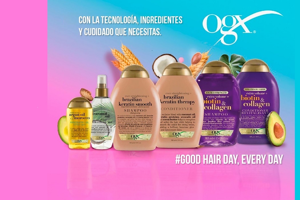OGX cuanta con una colección de productos que aseguran una limpieza suave y delicada para el cuidado de tu pelo. (Cortesía)