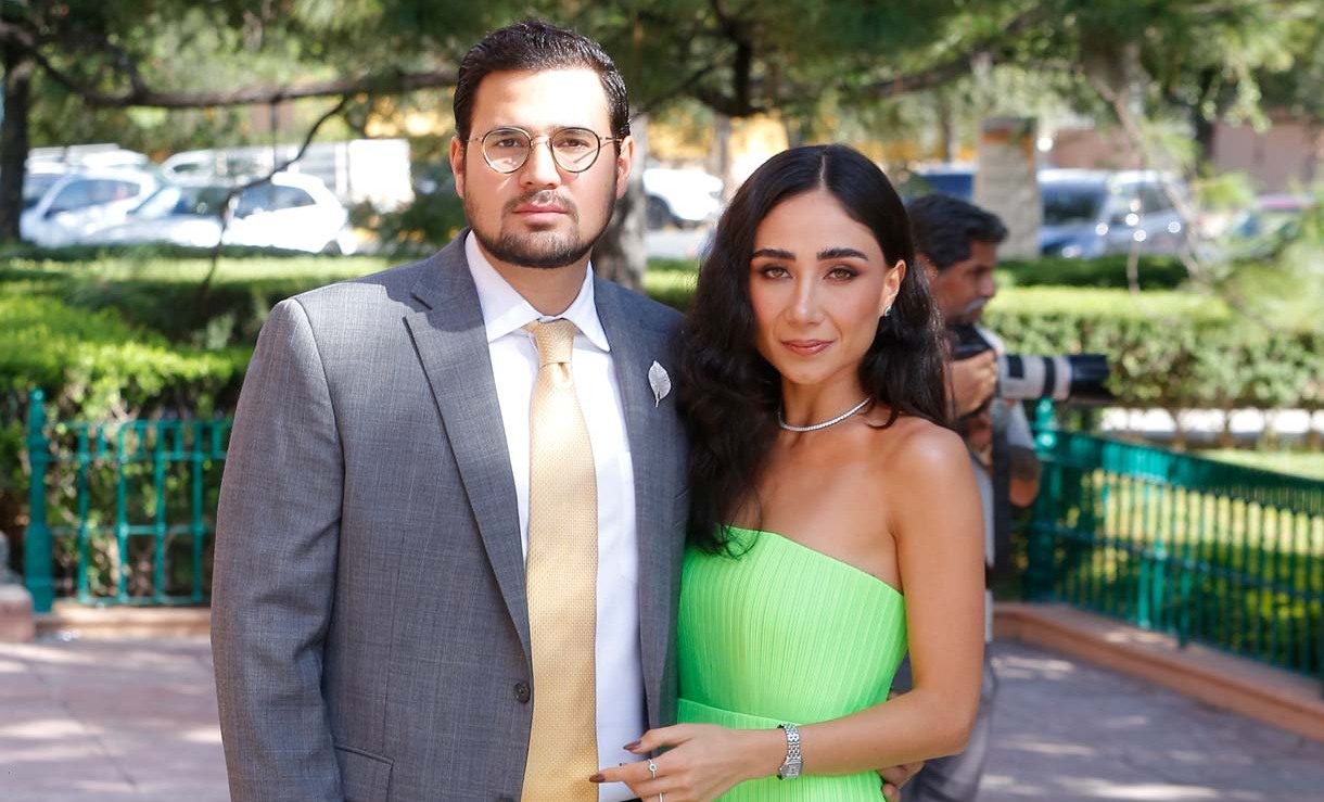 Adrián Garza y Lorena Martín