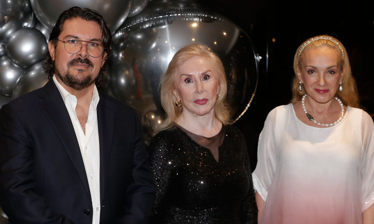 Jorge Gama, Lucila Araico y Thelma Cora Garza