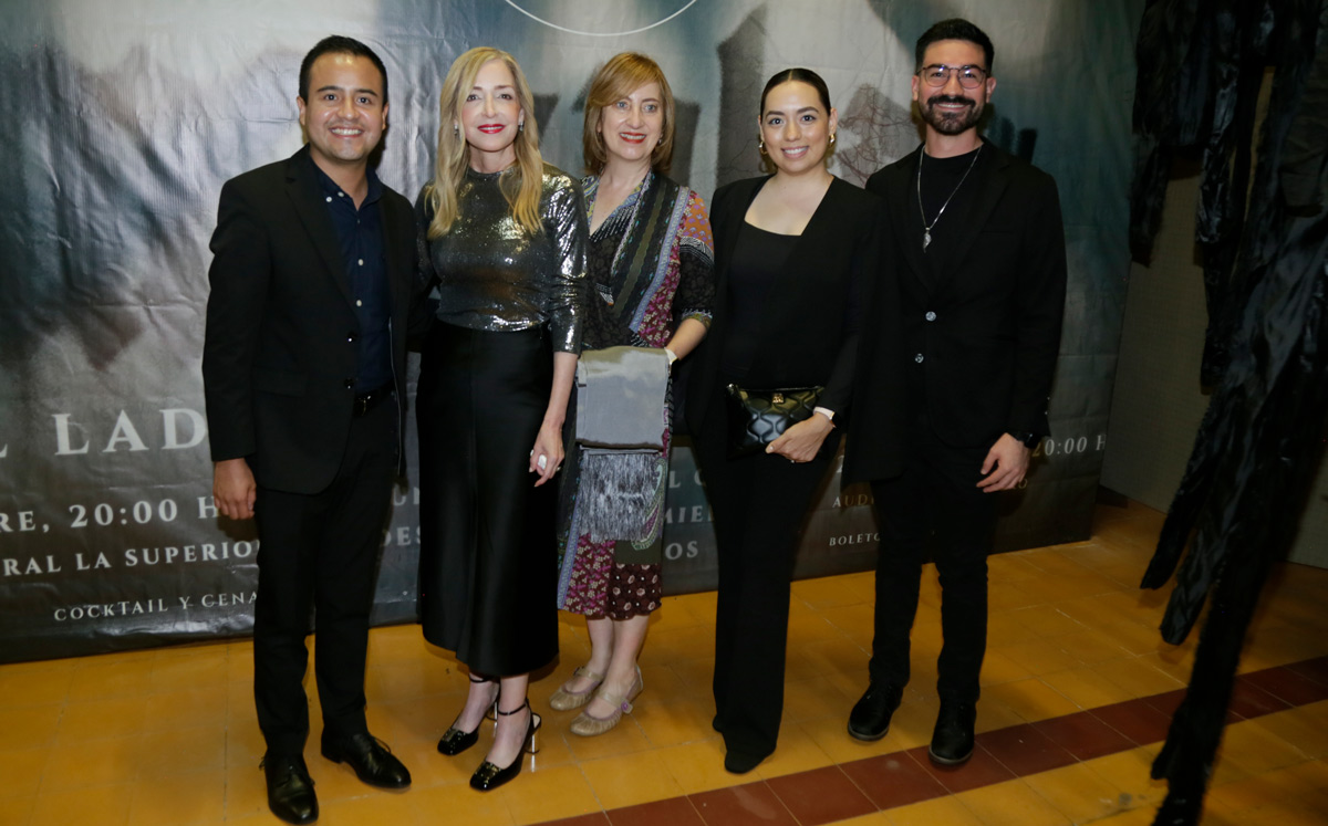 Alan Reta, Bárbara Herrera de Garza, Martha Sañudo, Cassandra Garza y Jonathan Tello / Foto: Omar Valdez