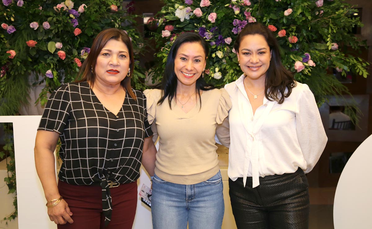 Cristina, Angélica y Nadia