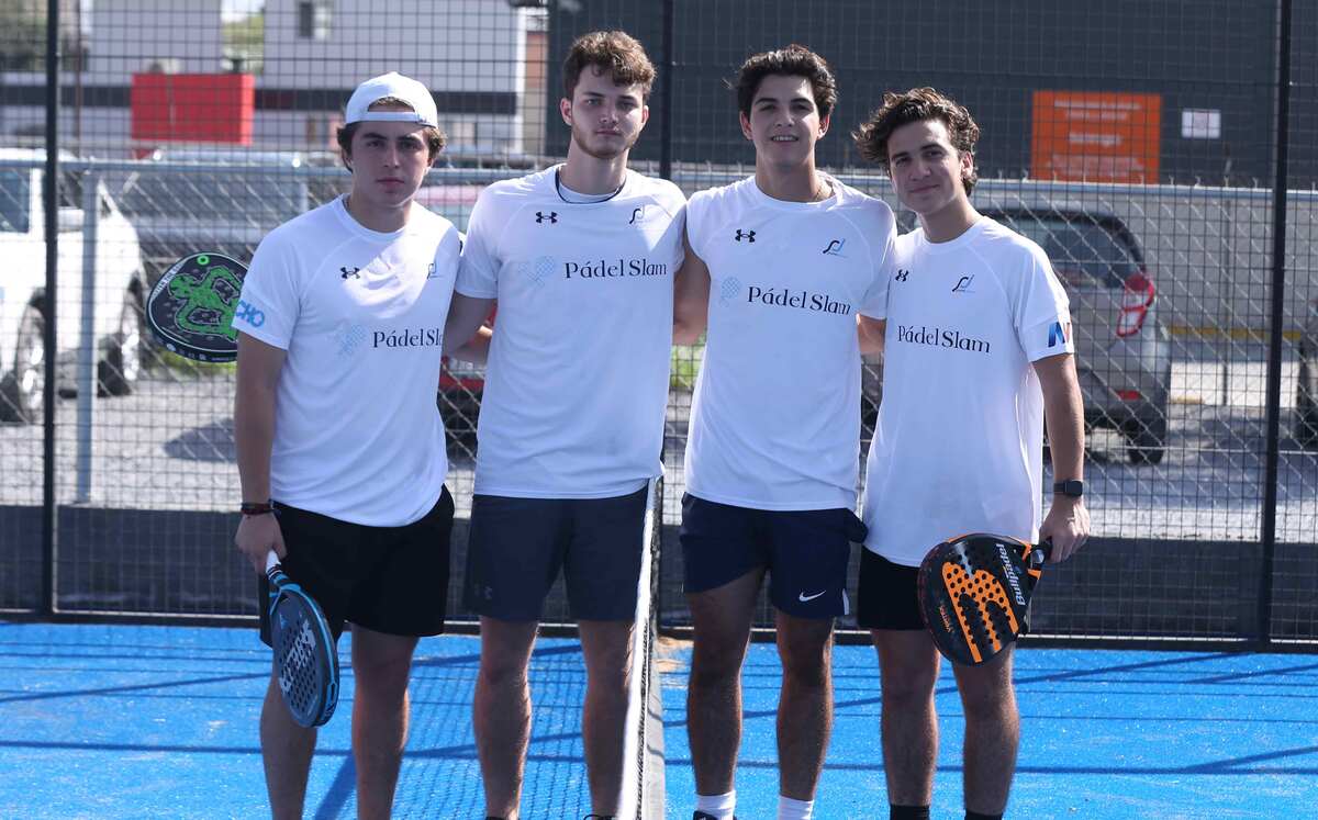 David Acevedo, Lian Fenton, Santiago Maldonado y Patricio Sáenz