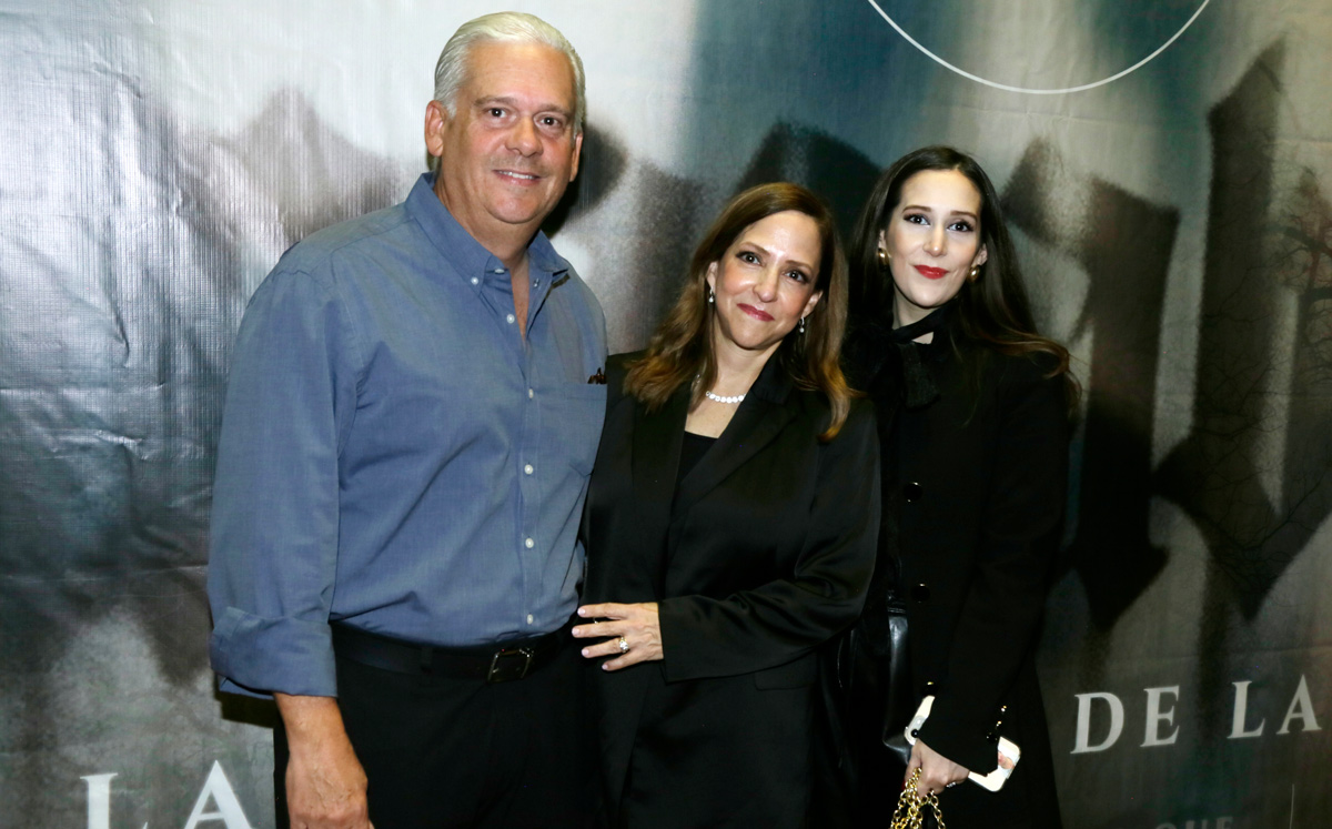 Francisco González Ballesteros, Lorenza Herrera y Lorenza González Ballesteros / Foto: Omar Valdez