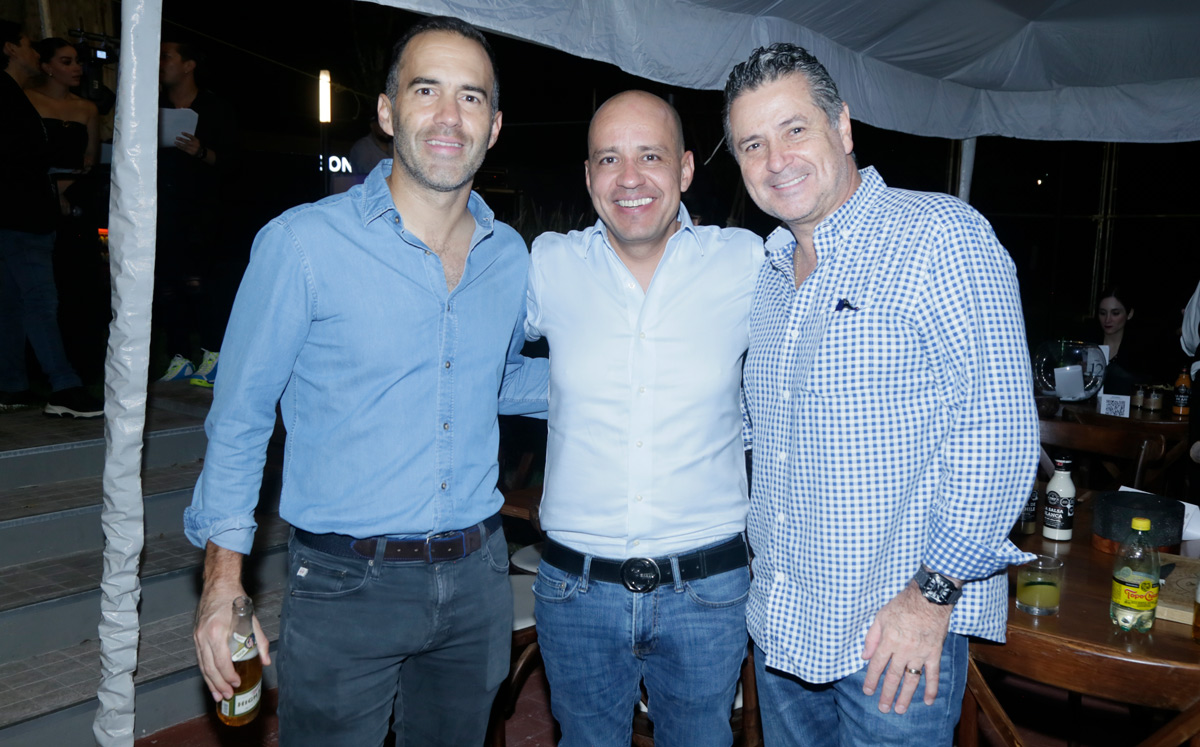 Jorge López, Rafael Selvas y Gabriel Zavala / Foto: Omar Valdez