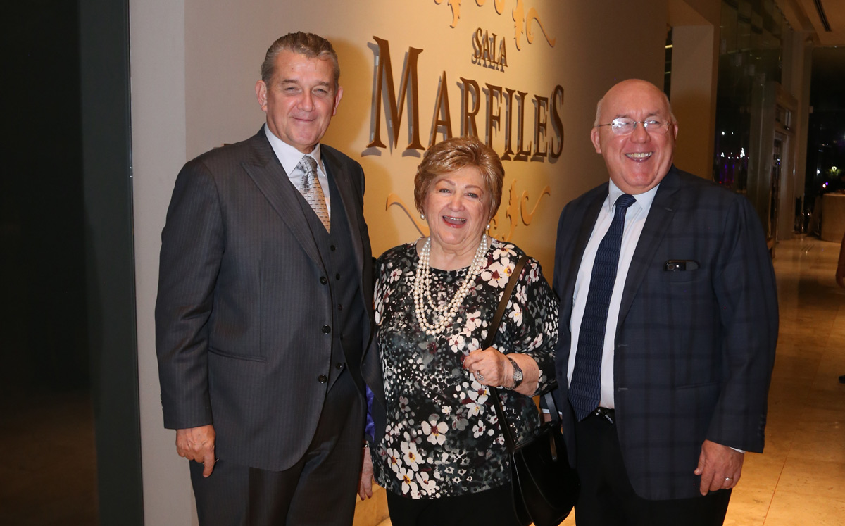 Jorge Vázquez, Orfelinda González de Vázquez y Rolando Vázquez / Foto: Roberto Alvarado