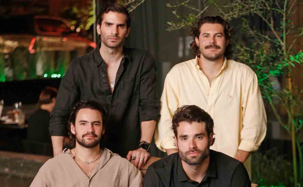 Kike Gómez Junco, Diego Rule, Fede Hinojosa y Adrián Sheridan / Fotos: Daniel Saldívar
