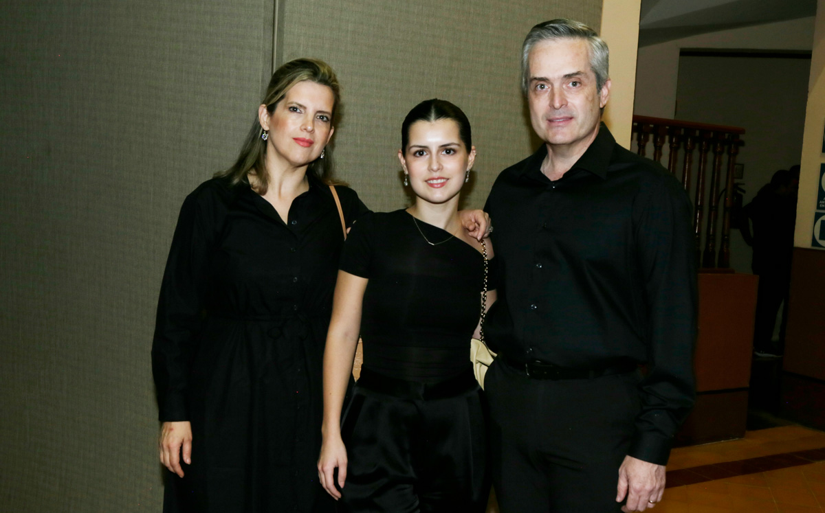 Manina González de Sada, Manina Sada y Bernardo Sada / Foto: Omar Valdez