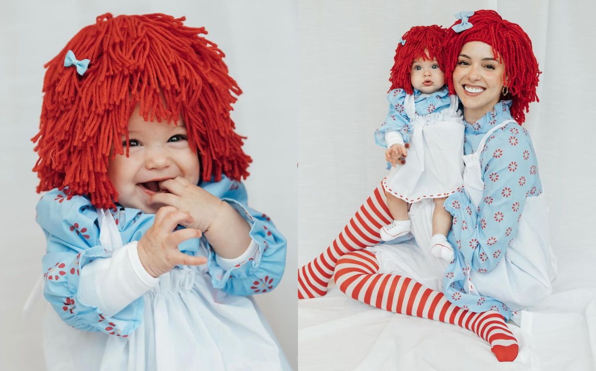 Mariana Rodríguez se disfraza para Halloween con su hija, Mariel (Instagram)