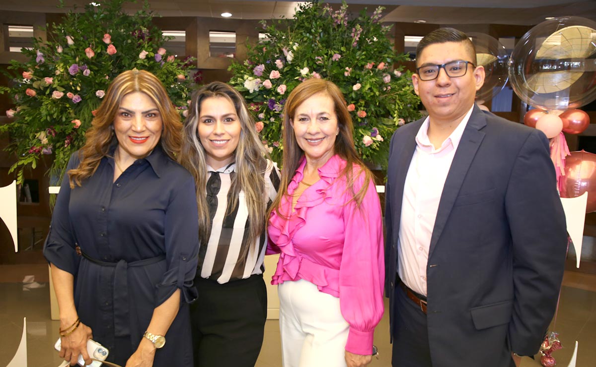 Mónica, Adisde, Josefina y Pedro