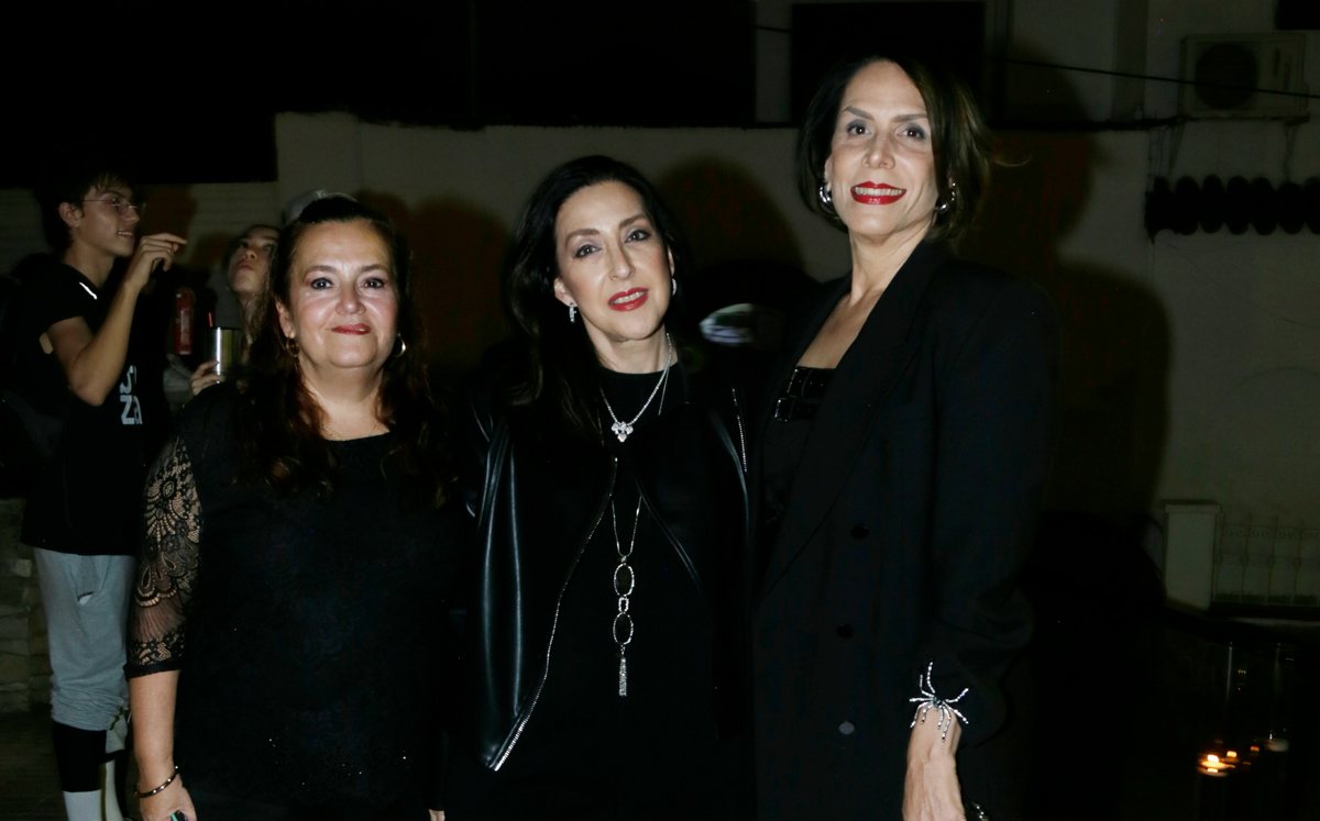Mónica Belden, Magadalena Herrera de Calderón y Elsa Blomeyer / Foto: Omar Valdez