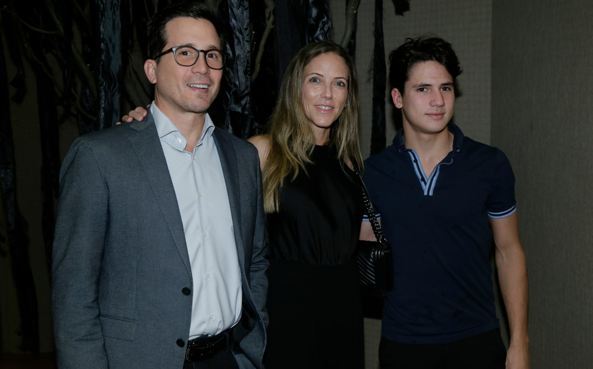 Óscar De la Garza, Mónica Zambrano y Jorge De la Garza / Foto: Omar Valdez