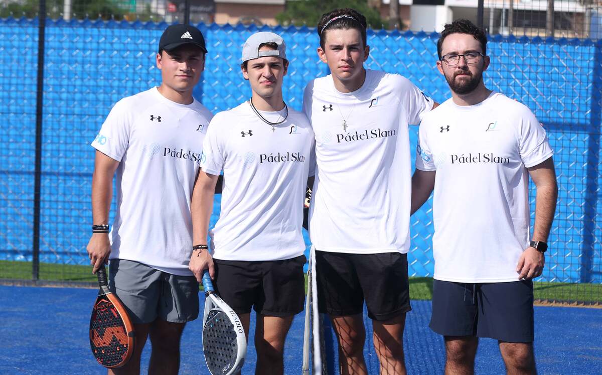 Patricio Vega, Patricio Luna, TomÁs Heckmuller y Adrián Morales