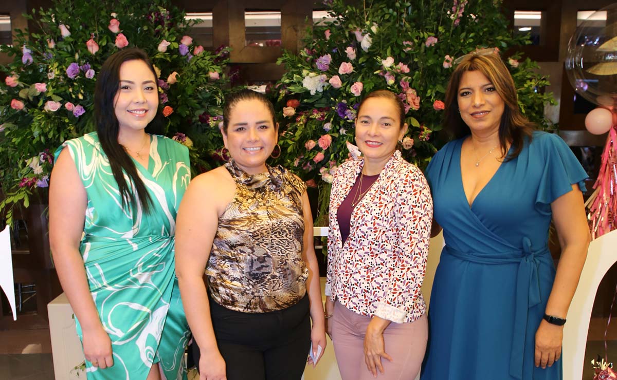 Rocío, Ivonne, Margarita e Isabel