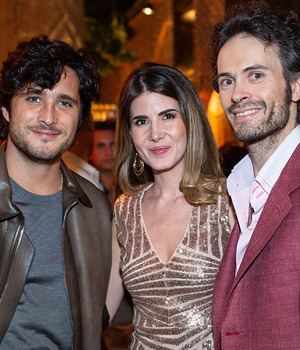 Diego Boneta, Miriam Askenazi y Rafa Picard