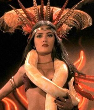 Kim Kardshian se disfrazó de Salma Hayek para Halloween (Instagram)