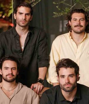 Kike Gómez Junco, Diego Rule, Fede Hinojosa y Adrián Sheridan / Fotos: Daniel Saldívar