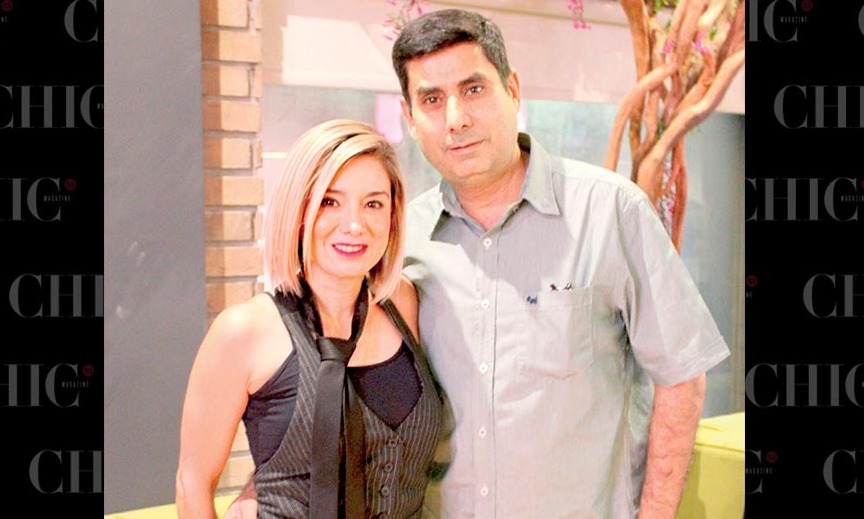 YAMILE SANTAMARÍA Y ANUAR GUARANEY  llegaron puntuales a la inauguración