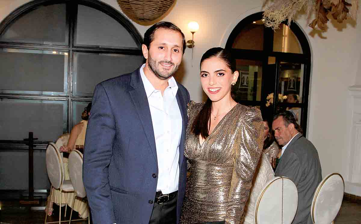 LUIS FERNANDO AGUIRRE Y PAOLA RODRÍGUEZ estuvieron presentes en la boda de Cecilia y Gerardo