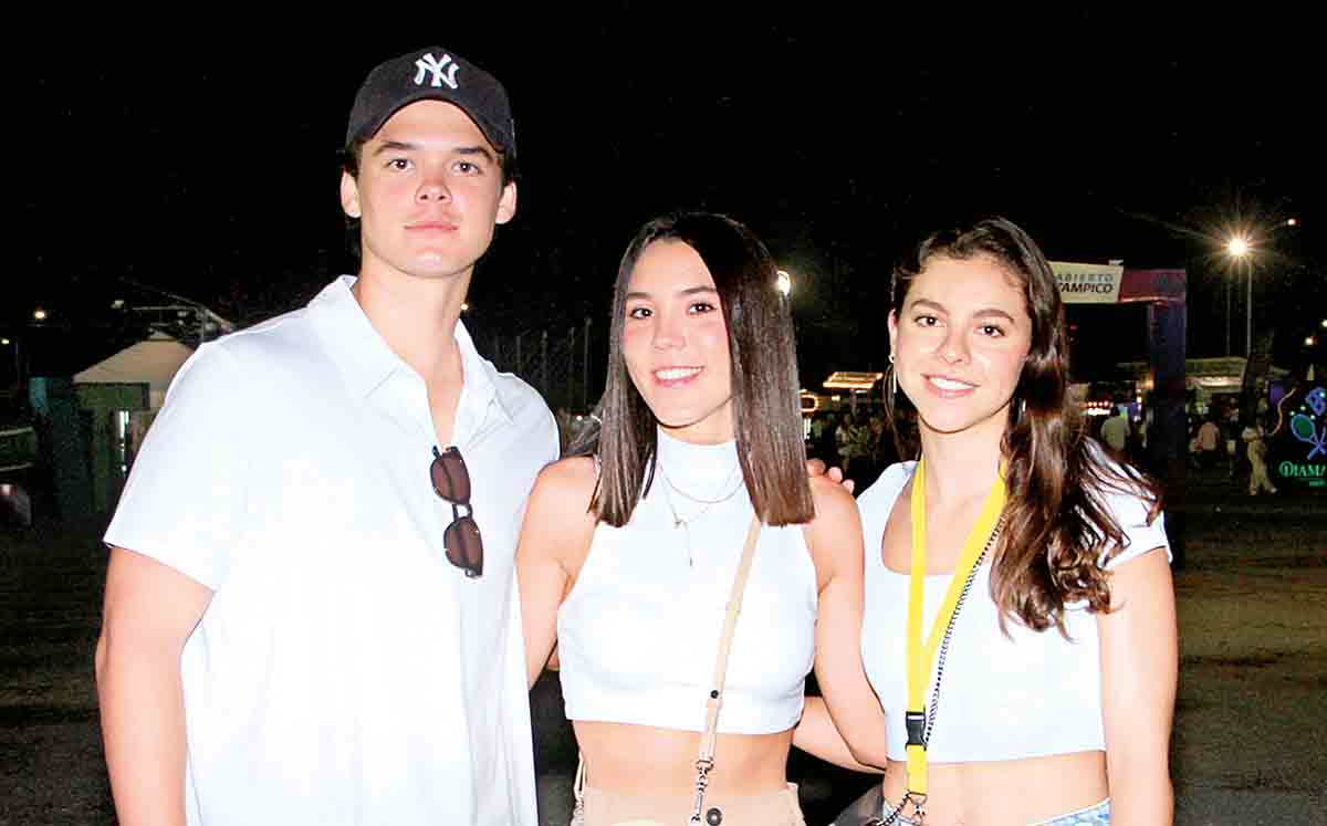 ALEX AGUILAR, LUCIANA AGUILAR Y MARIFER CAZAUBON estuvieron presentes en el Abierto de Tenis