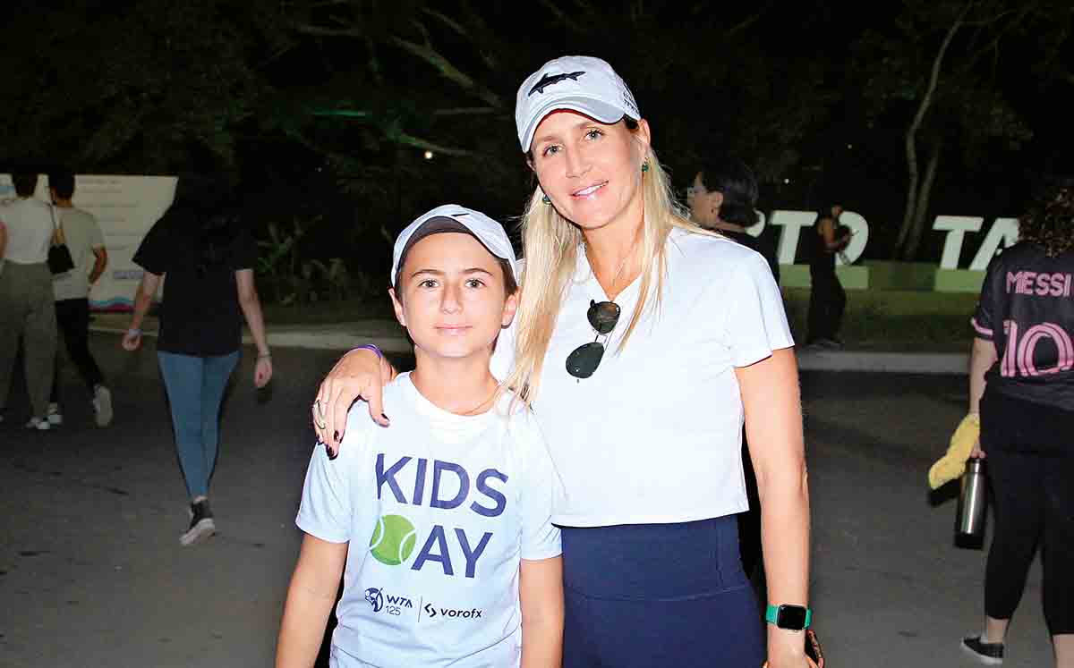 VICTOR GUTIERREZ Y MARÍA JOSÉ PELÁEZ emocionados por el Torneo de Tenis