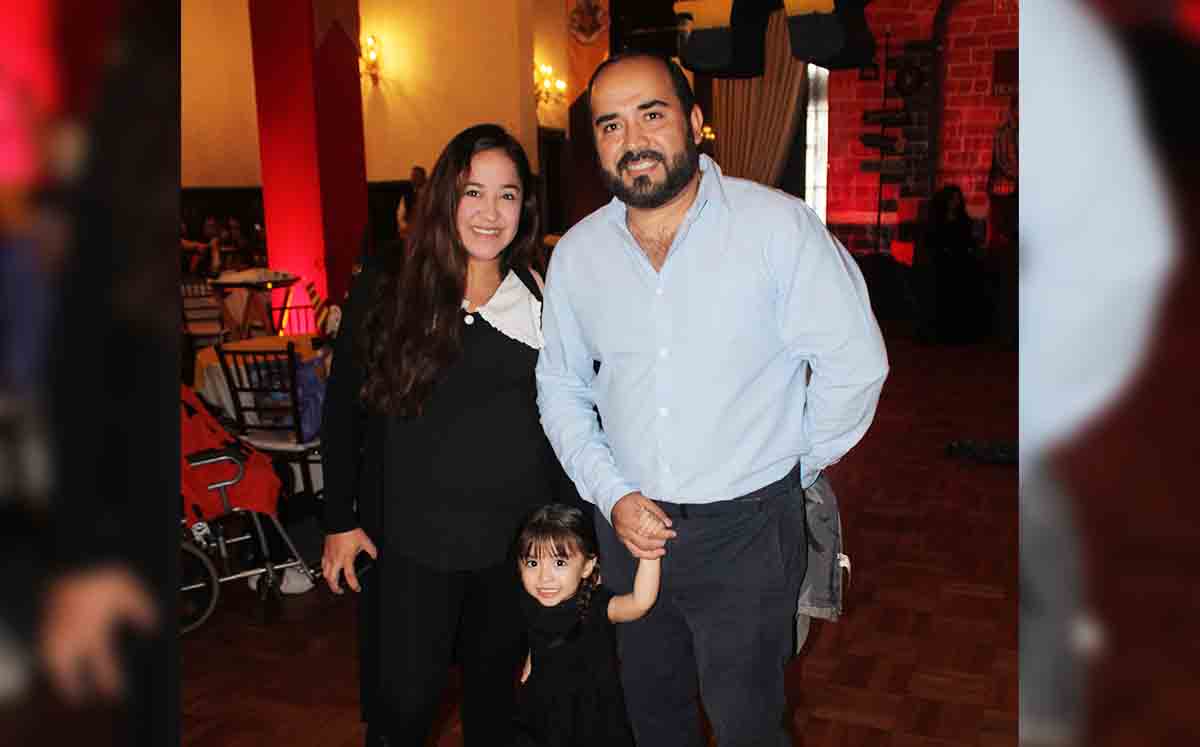CLAUDIA GUZMAN, JORGE MARIN E ISABELA MARIN disfrutaron del festejo