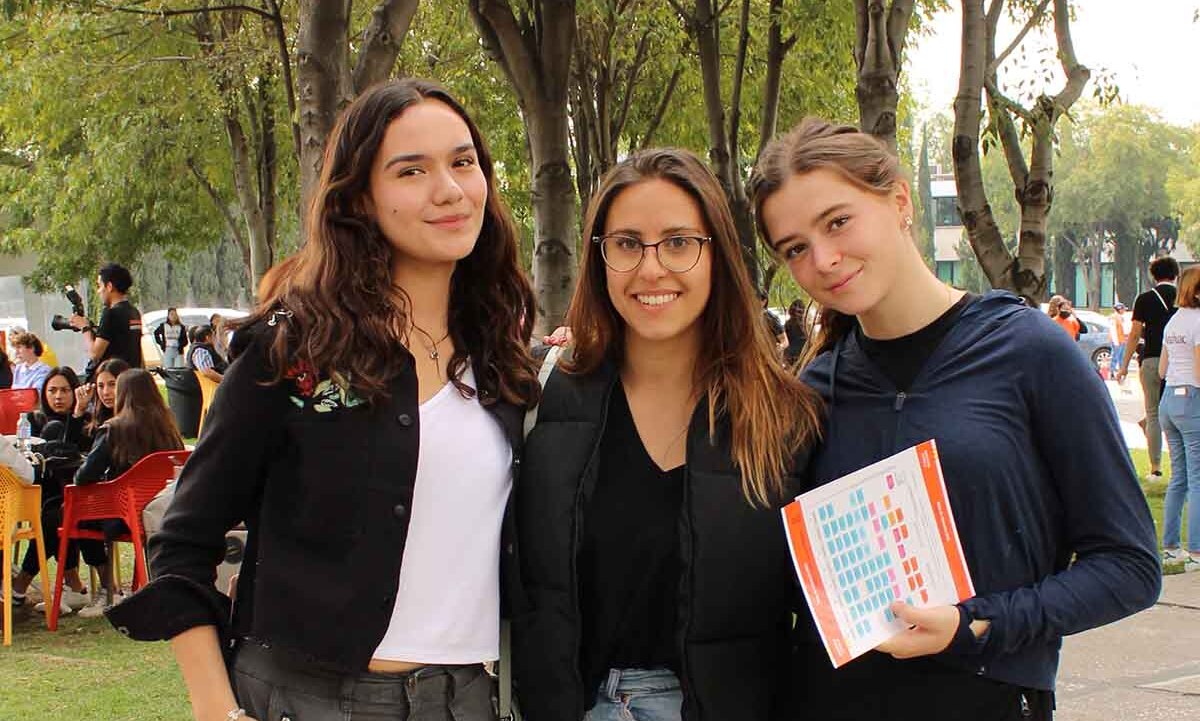 Paulina B., Farrah F. y Alenza Castellanos