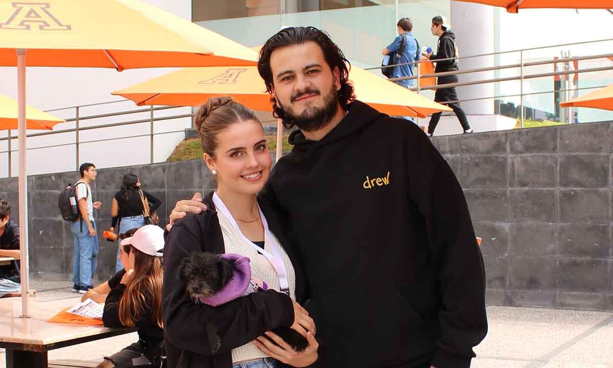 Rodrigo Peniche y Diana Campos