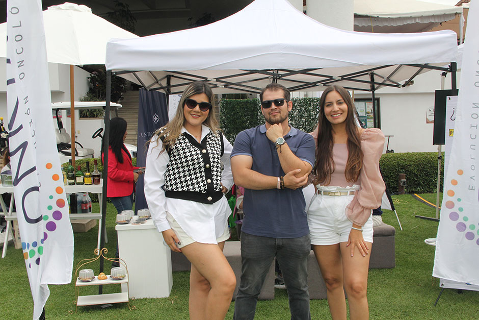 Berenice Castañeda, Francisco Ramírez y Natalia Reyes
