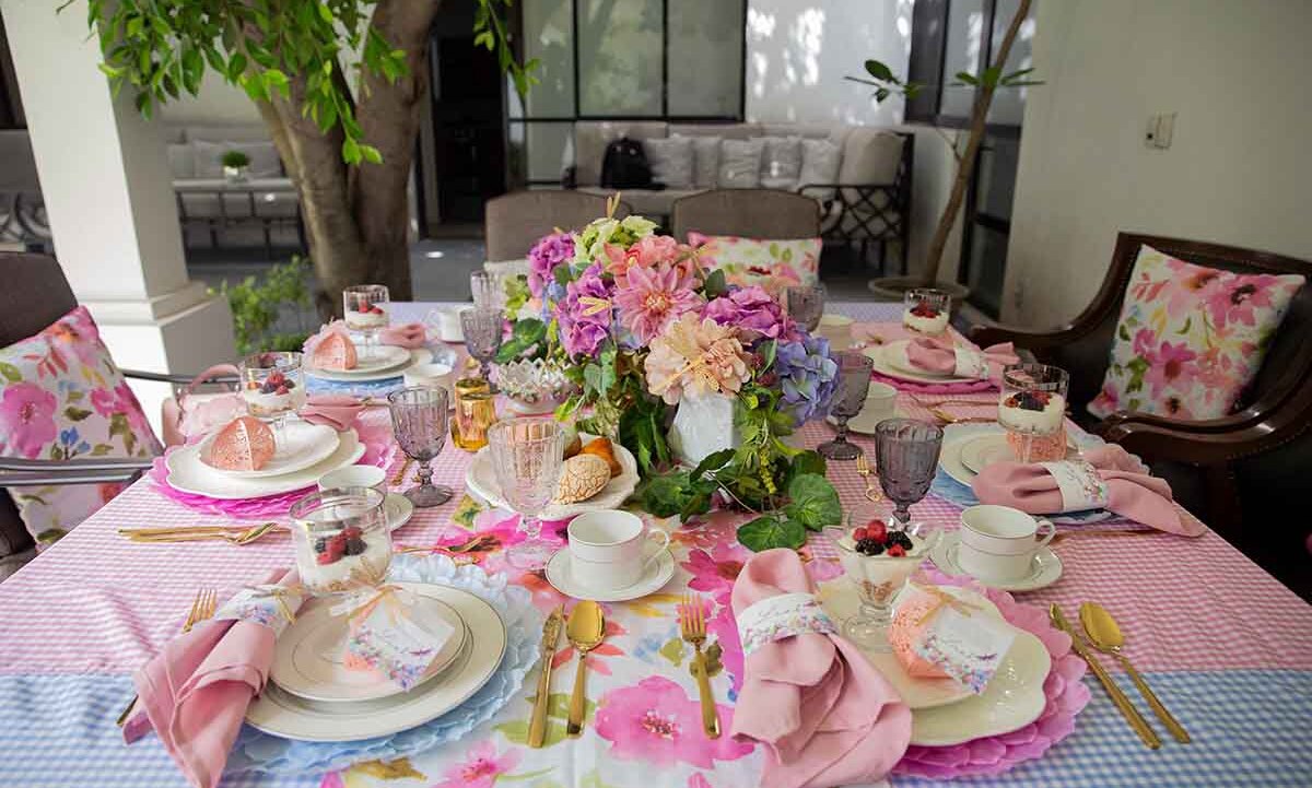 La organización y decoración fue realizada por Paulina Loya