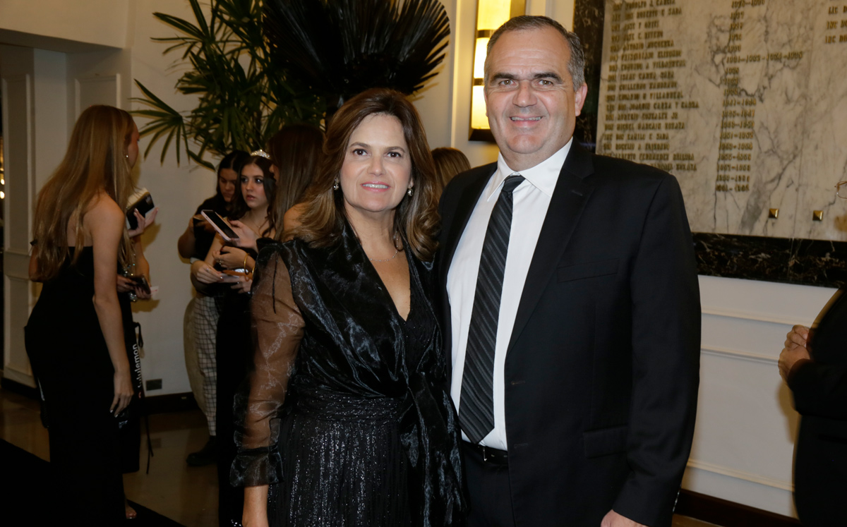 Claudia De la Garza de Canales y Patricio Canales / Foto: Omar Valdez