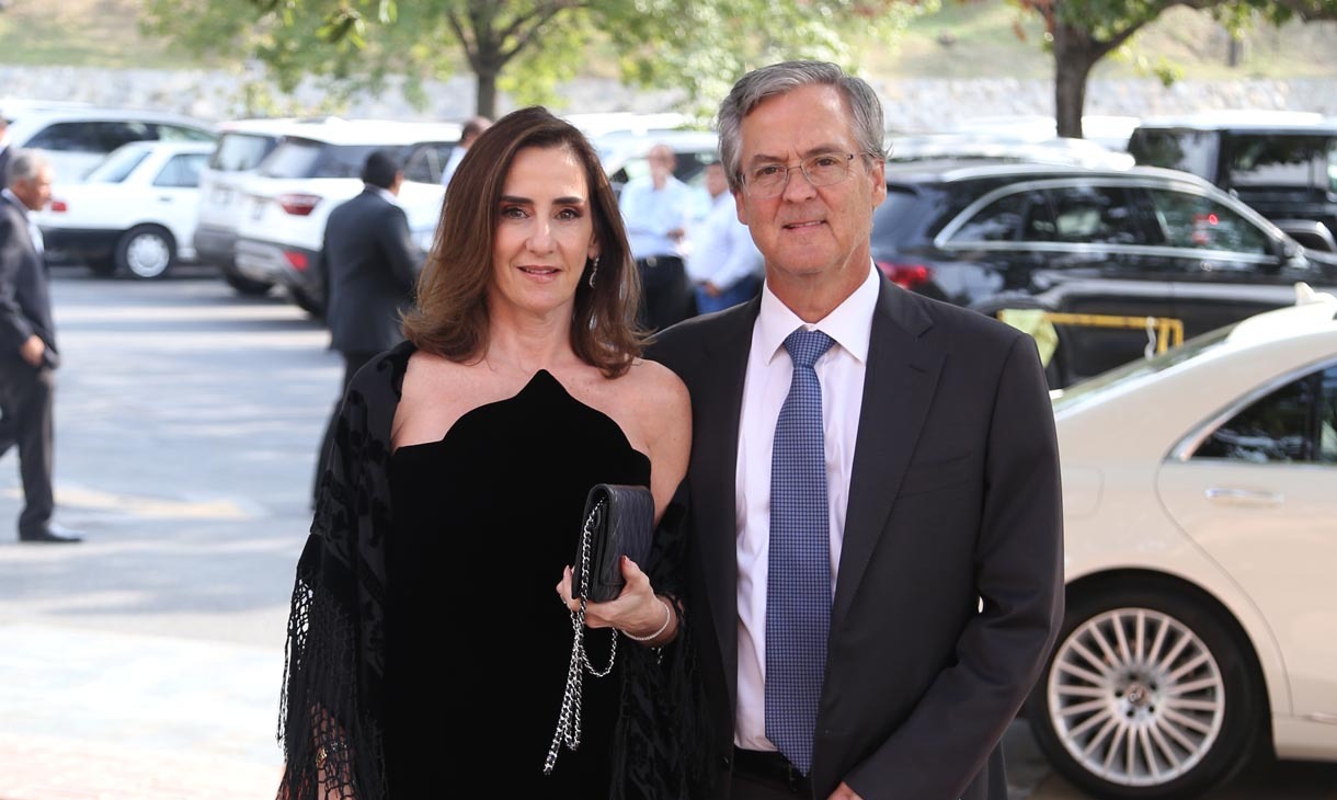 Martha Treviño de Zambrano y Pablo Zambrano