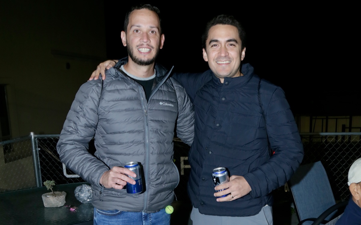 Francisco López y Gabriel Celaya / Foto: Omar Valdez