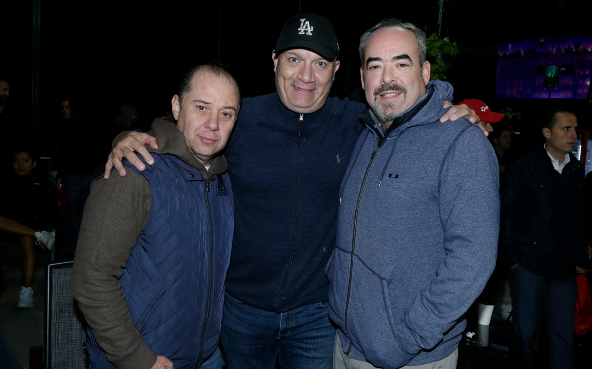 Gabriel Vázquez, Dany Guajardo y Rafael Candanedo / Foto: Omar Valdez
