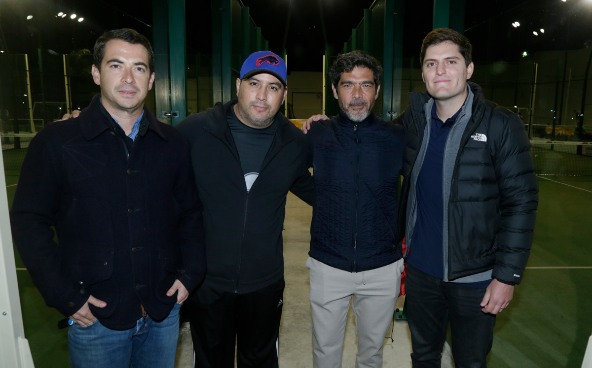 Marcelo Segovia, Luis Mercado, Javier Guerra y Jorge Forcek / Foto: Omar Valdez