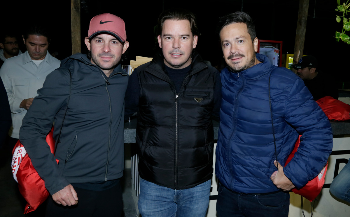 Pablo Enríquez, Carlos Torres y Ricardo Camargo / Foto: Omar Valdez