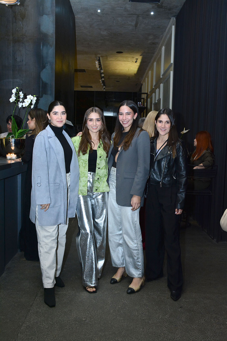 Regina Ahumada, Andrea Clow, Paulina Rubio y Luisa Tapia