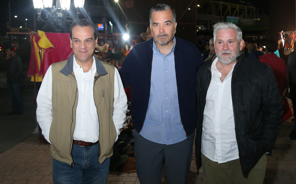 Ricardo González, Gerardo Maltos y Eugenio Alanís / Foto: Roberto Alvarado