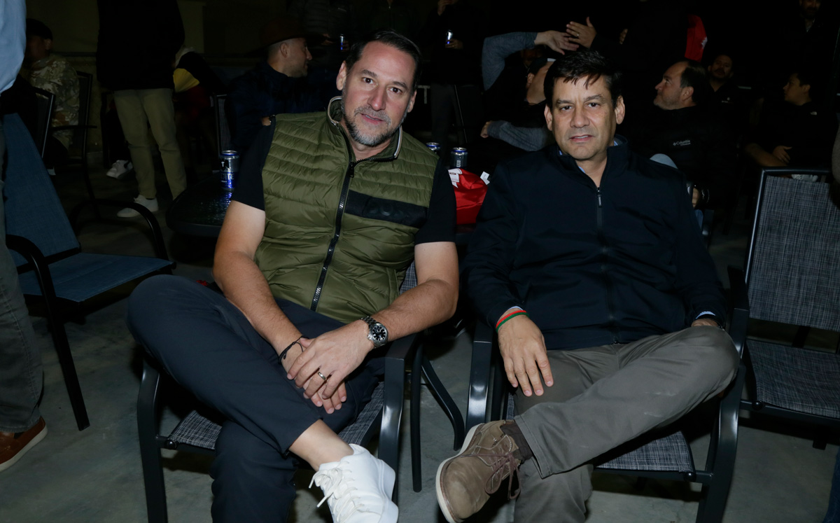 Rodolfo Kirchner y Mauricio Guzmán / Foto: Omar Valdez
