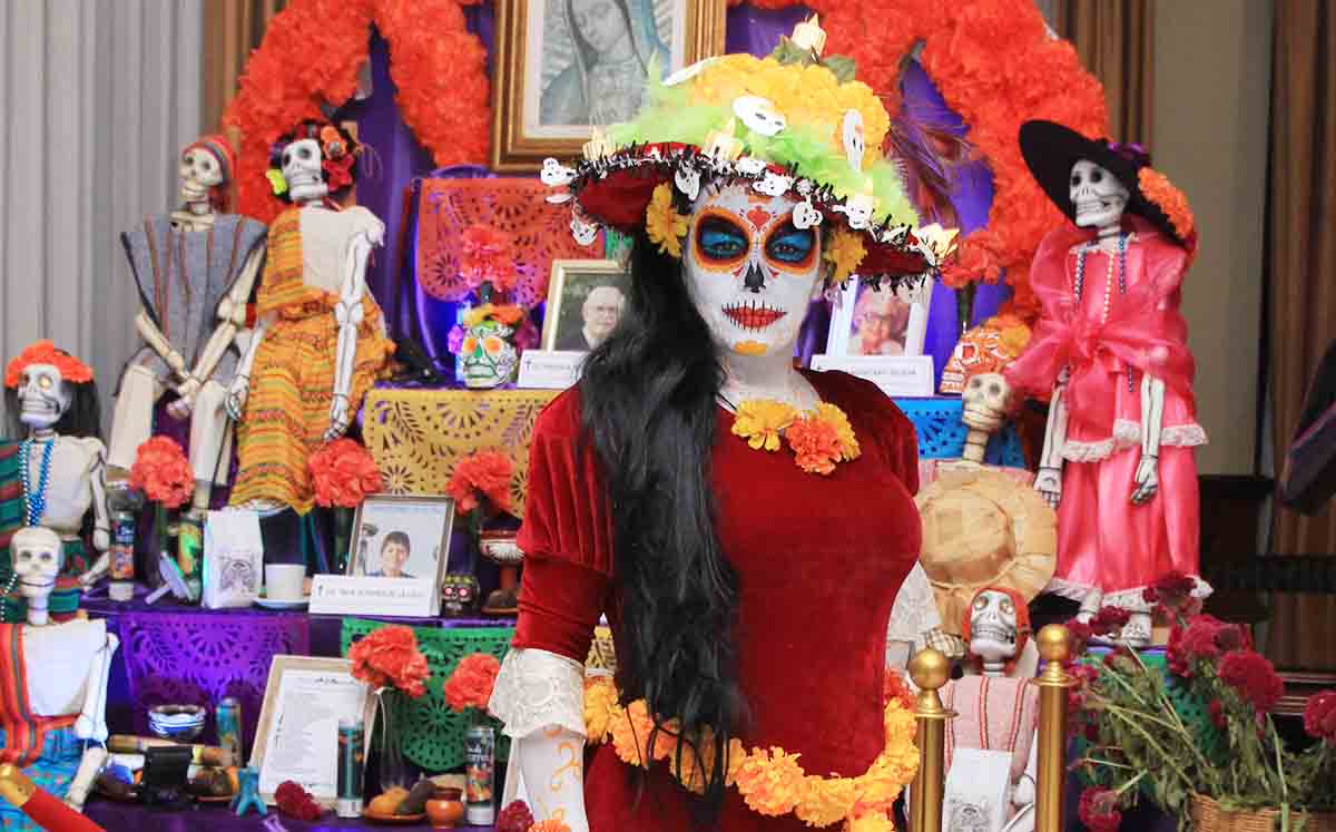 Hermosa catrina del Libro de la Vida