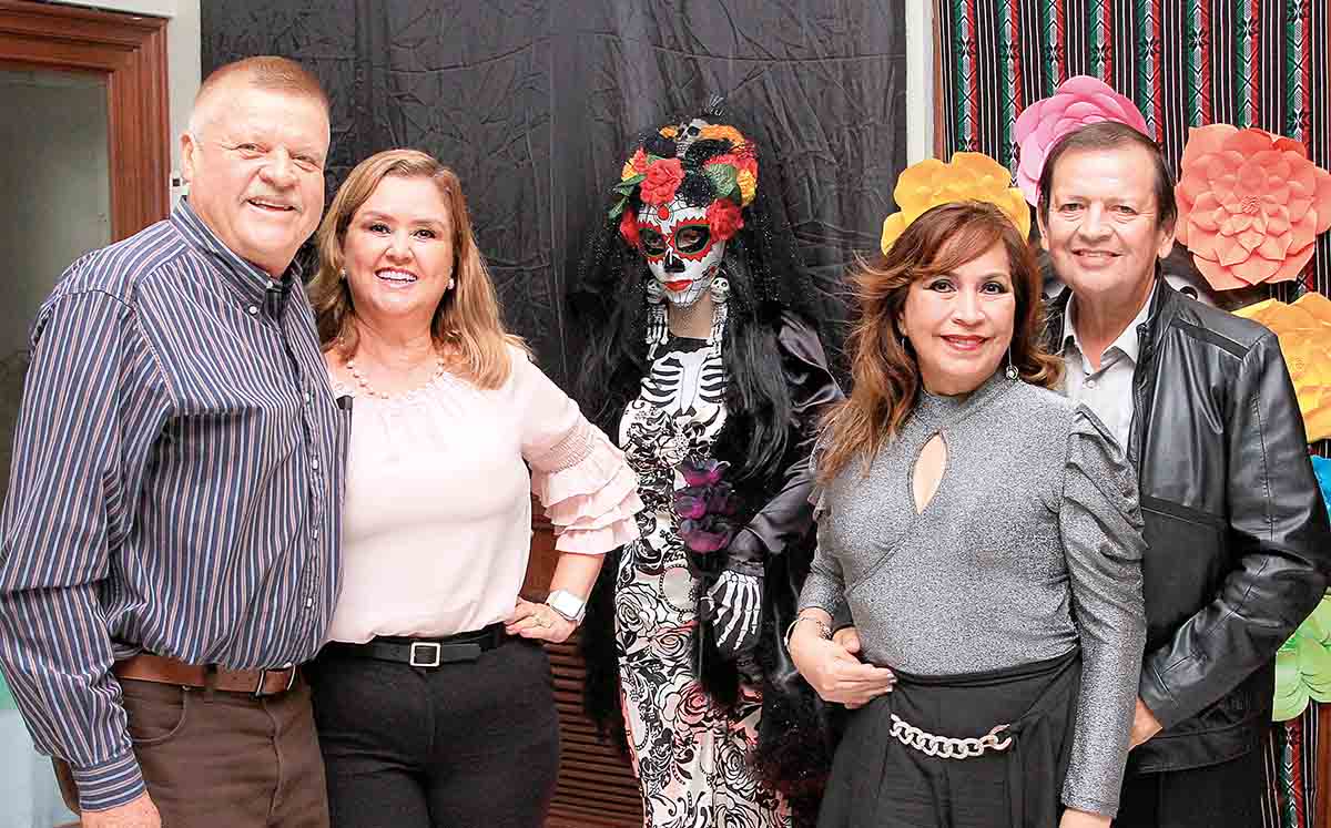 HUGO ZAMUDIO, ALMA LISA ÁVILA, PATRICIA CARRILLO Y FELIPE GALLARDO nos regalaron sus mejores sonrisas